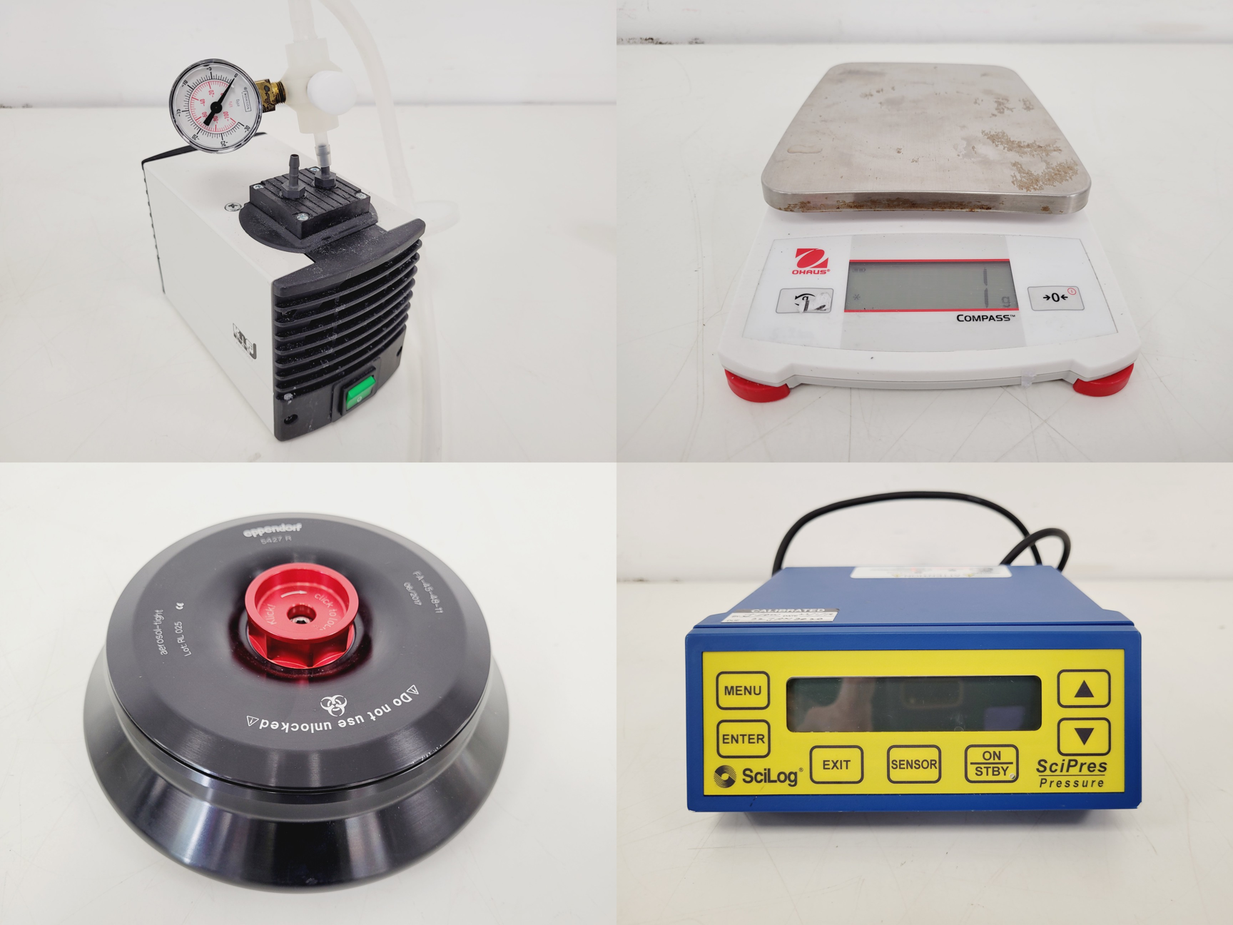 Image of Mixed Job Lot of Laboratory Equipment -  Eppendorf, Fisherbrand, Thermo, Gilson