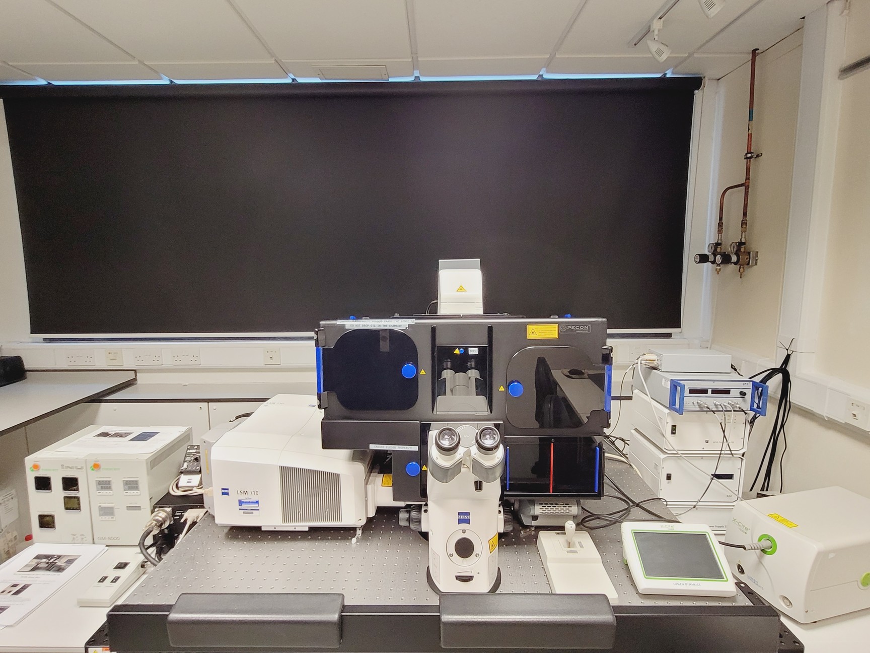 Image of Zeiss LSM710 Confocal with Elyra PS.1 Superresolution Microscope