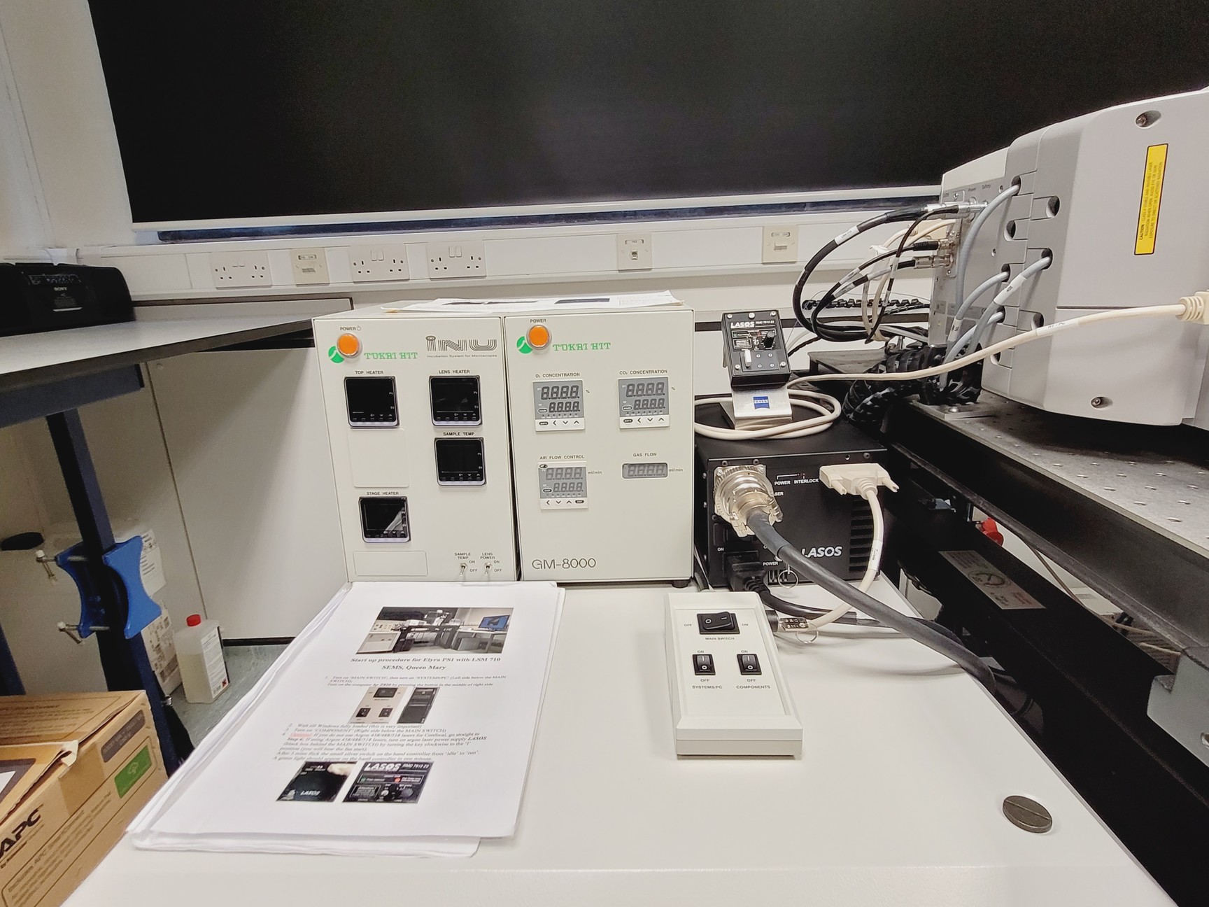 Image of Zeiss LSM710 Confocal with Elyra PS.1 Superresolution Microscope