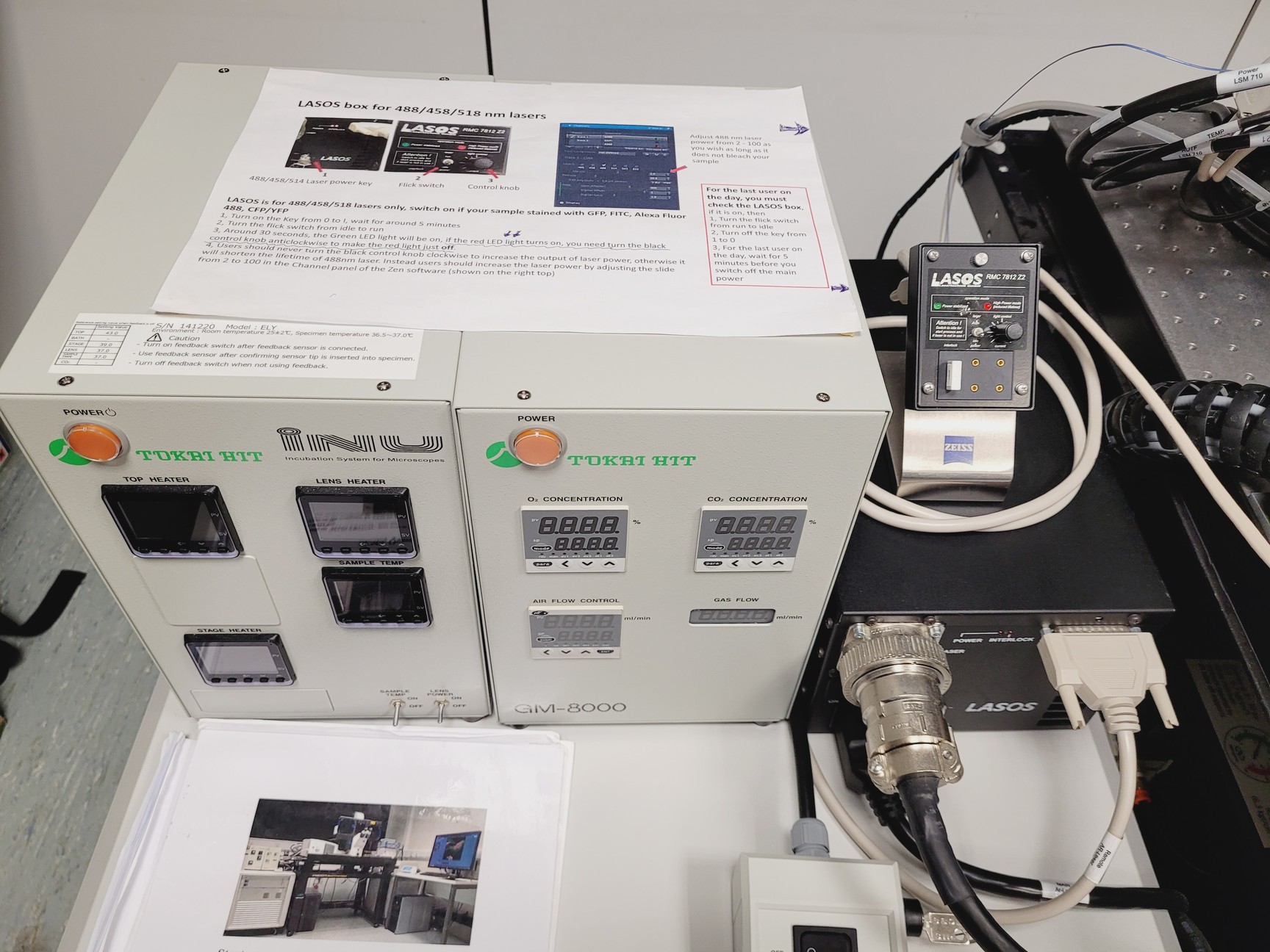Image of Zeiss LSM710 Confocal with Elyra PS.1 Superresolution Microscope