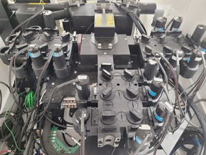 Thumbnail image of Beckman Coulter MoFlo Laser Cytomation System w/ MSC Class II Safety Cabinet S/R