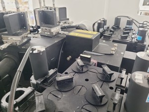 Thumbnail image of Beckman Coulter MoFlo Laser Cytomation System w/ MSC Class II Safety Cabinet S/R