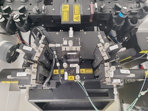 Thumbnail image of Beckman Coulter MoFlo Laser Cytomation System w/ MSC Class II Safety Cabinet S/R
