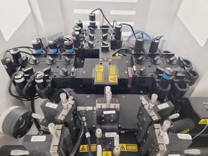 Thumbnail image of Beckman Coulter MoFlo Laser Cytomation System w/ MSC Class II Safety Cabinet S/R