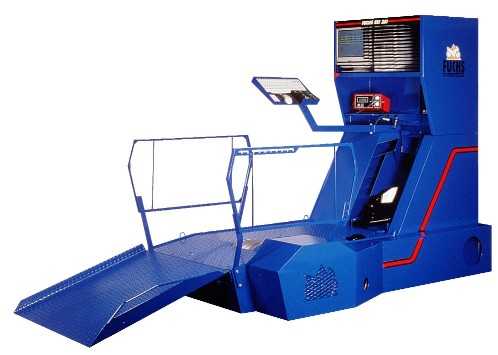 Image of ProBike Fuchs BEI261 Bike Dyno w/ Eddy Current Brake, Ramp & Hydrovane Pump