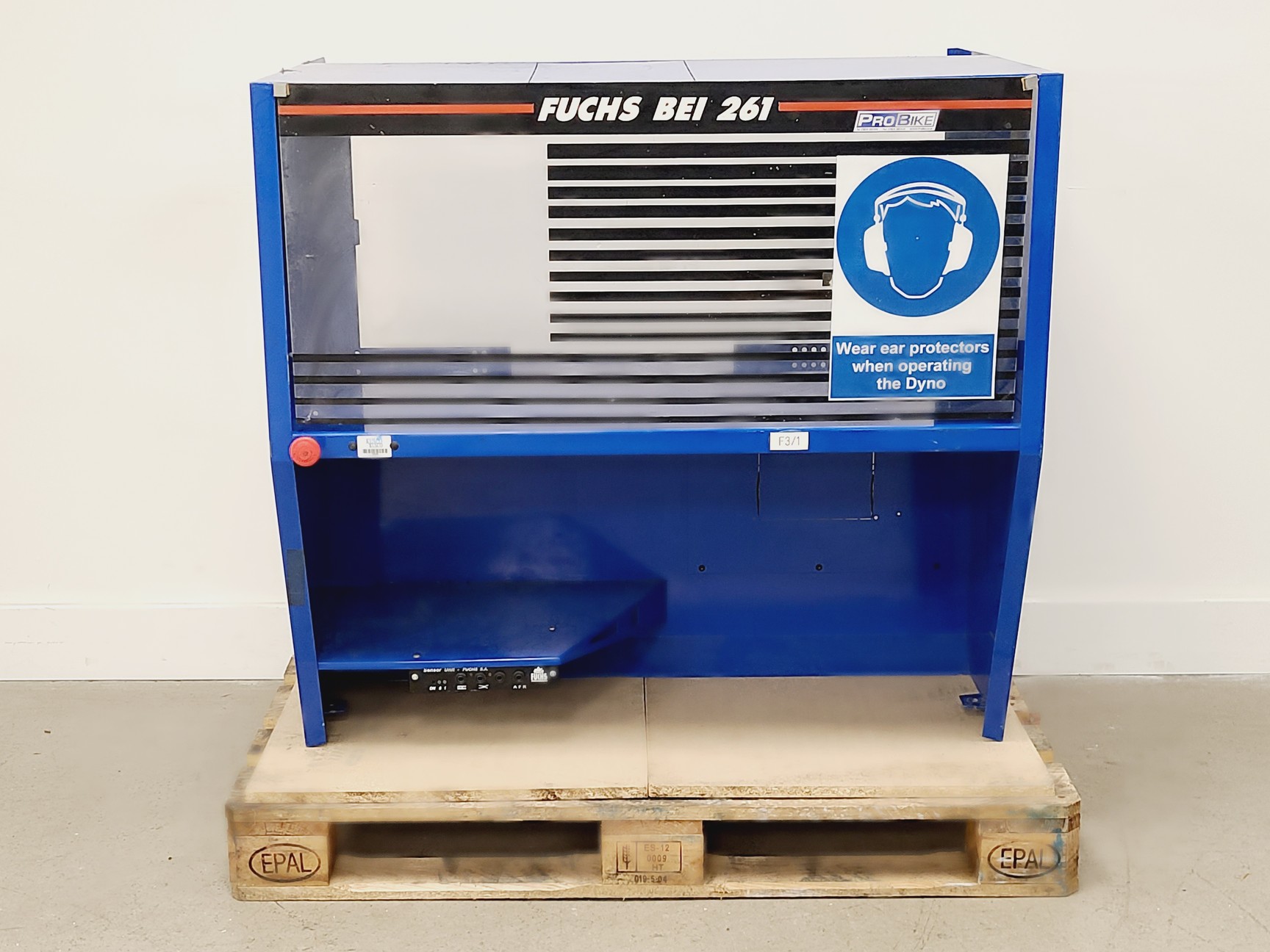 Image of ProBike Fuchs BEI261 Bike Dyno w/ Eddy Current Brake, Ramp & Hydrovane Pump