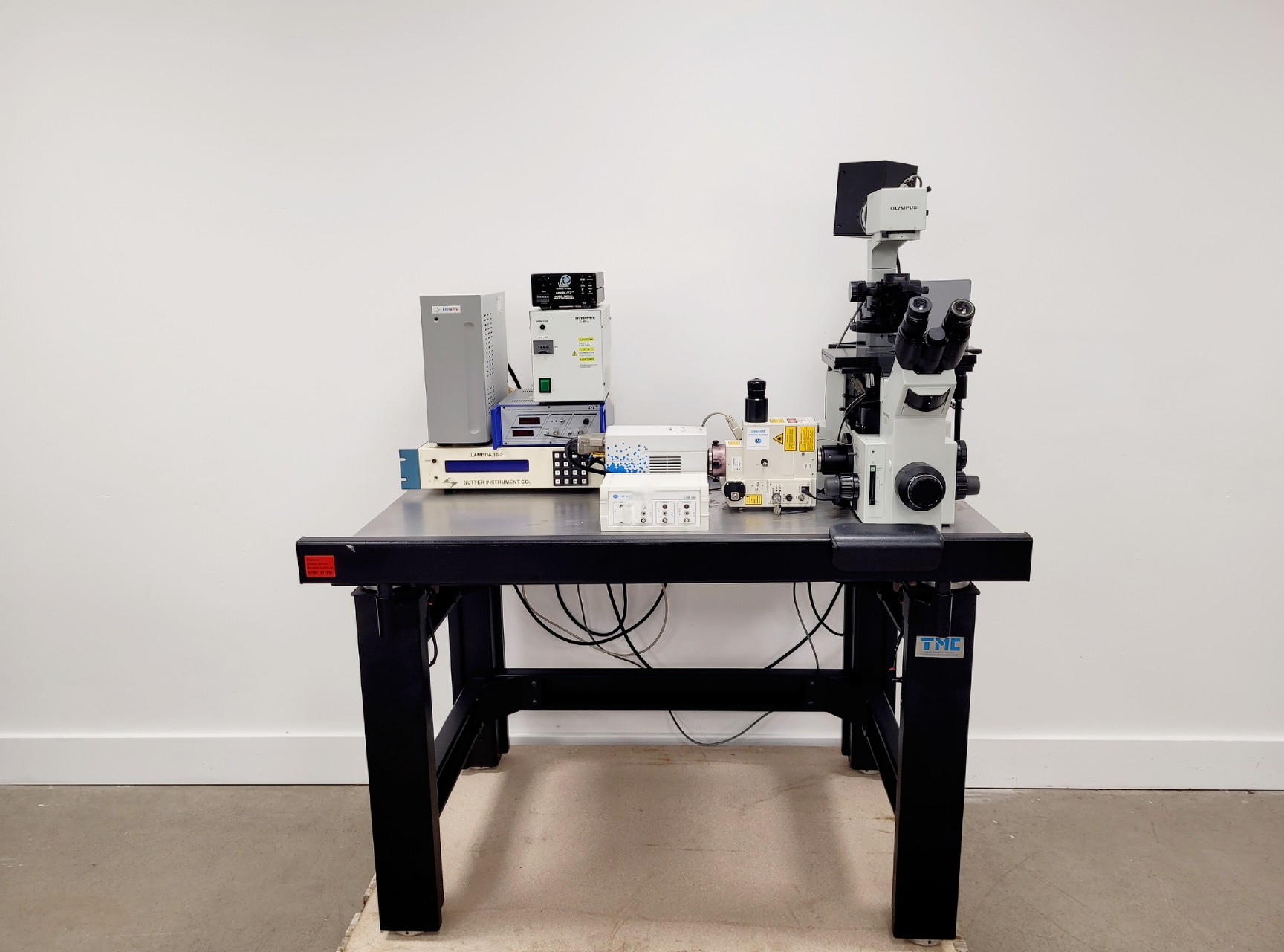 Image of Olympus IX-70 Inverted Confocal Microscope System with LSR UltraVIEW Scanner Lab