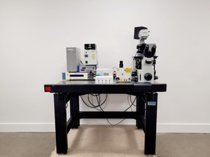 Thumbnail image of Olympus IX-70 Inverted Confocal Microscope System with LSR UltraVIEW Scanner Lab