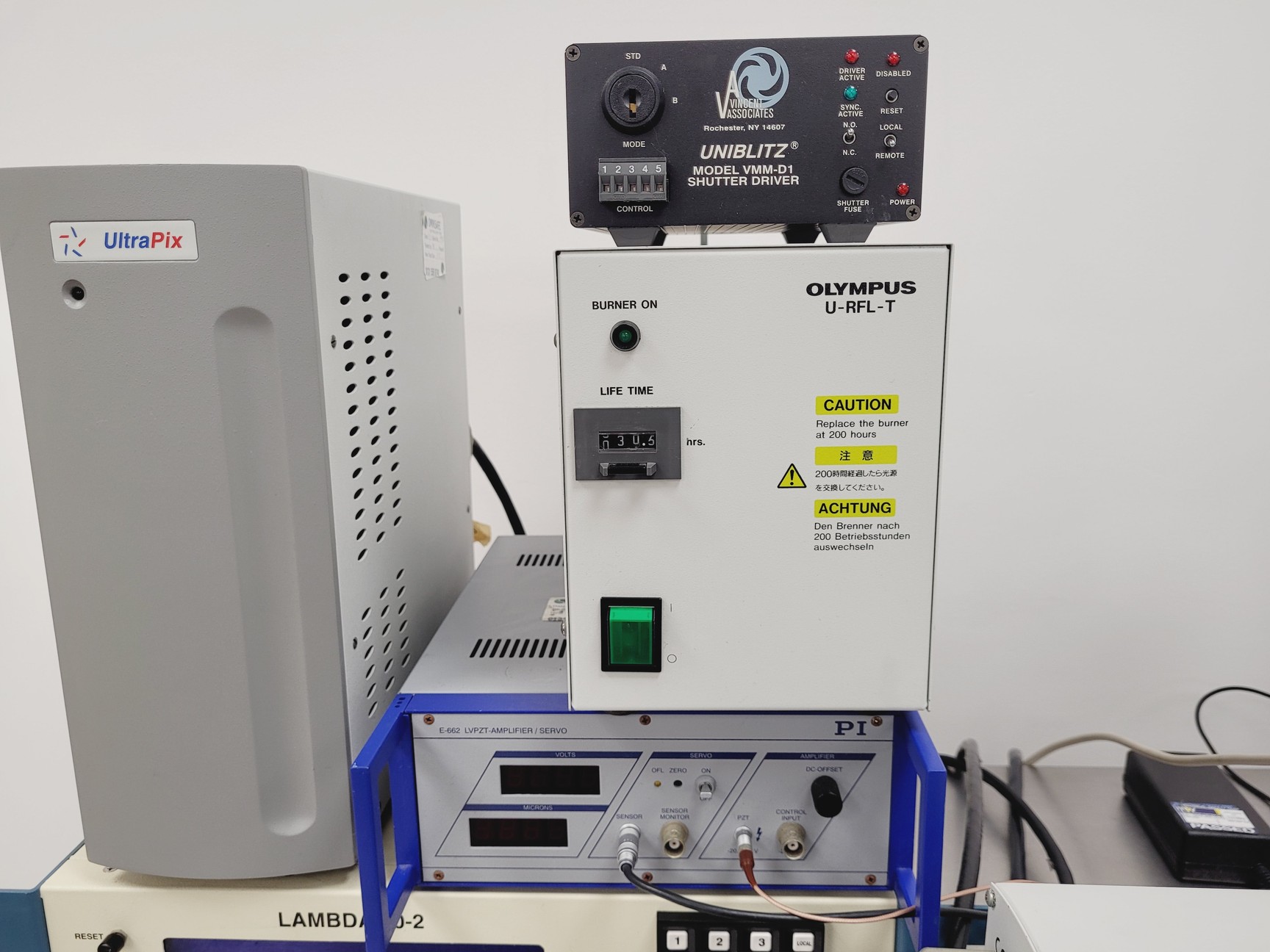 Image of Olympus IX-70 Inverted Confocal Microscope System with LSR UltraVIEW Scanner Lab
