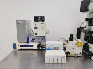 Thumbnail image of Olympus IX-70 Inverted Confocal Microscope System with LSR UltraVIEW Scanner Lab