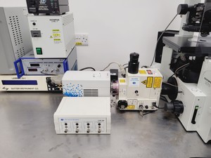 Thumbnail image of Olympus IX-70 Inverted Confocal Microscope System with LSR UltraVIEW Scanner Lab