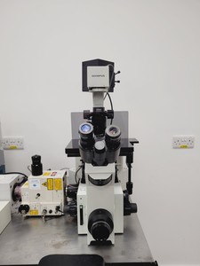 Thumbnail image of Olympus IX-70 Inverted Confocal Microscope System with LSR UltraVIEW Scanner Lab