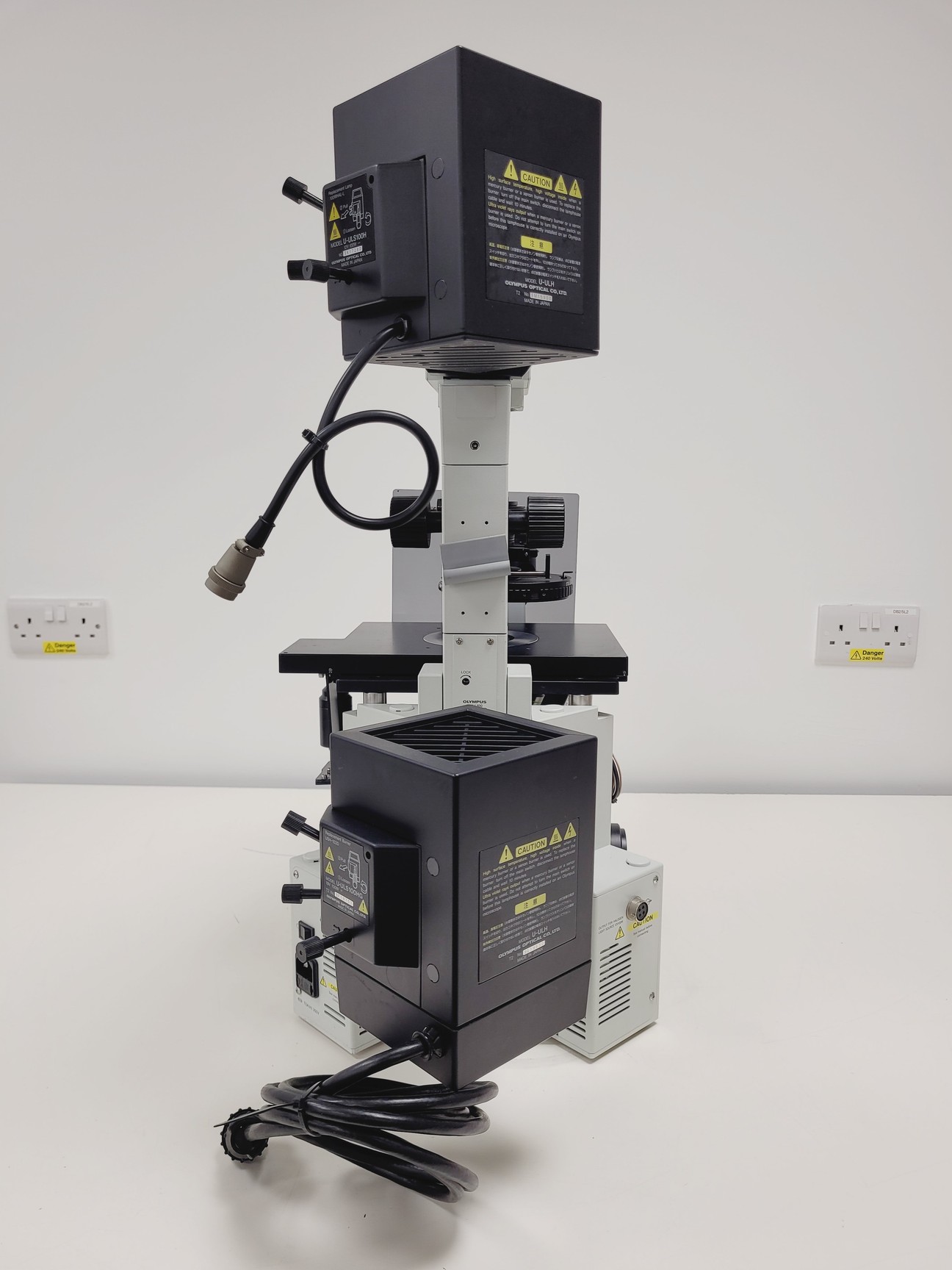 Image of Olympus IX-70 Inverted Confocal Microscope System with LSR UltraVIEW Scanner Lab