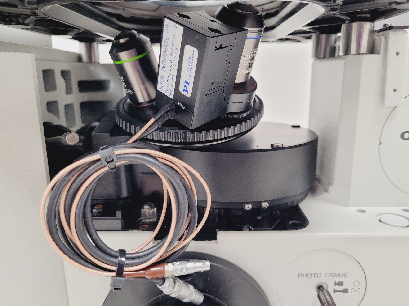 Image of Olympus IX-70 Inverted Confocal Microscope System with LSR UltraVIEW Scanner Lab