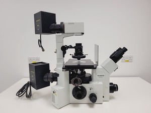 Thumbnail image of Olympus IX-70 Inverted Confocal Microscope System with LSR UltraVIEW Scanner Lab