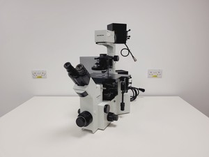 Thumbnail image of Olympus IX-70 Inverted Confocal Microscope System with LSR UltraVIEW Scanner Lab