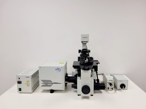 Thumbnail image of Olympus IX-70/Fluoview FV-500 Confocal Microscope System