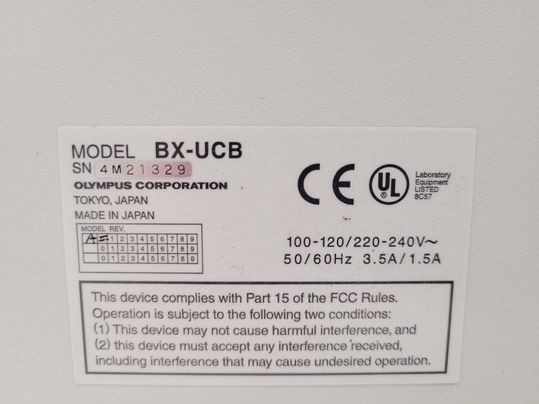 Image of Olympus BX61 BX61TRF Motorized Microscope w/ BX-RFAA, BX-UCB Spares/Repair