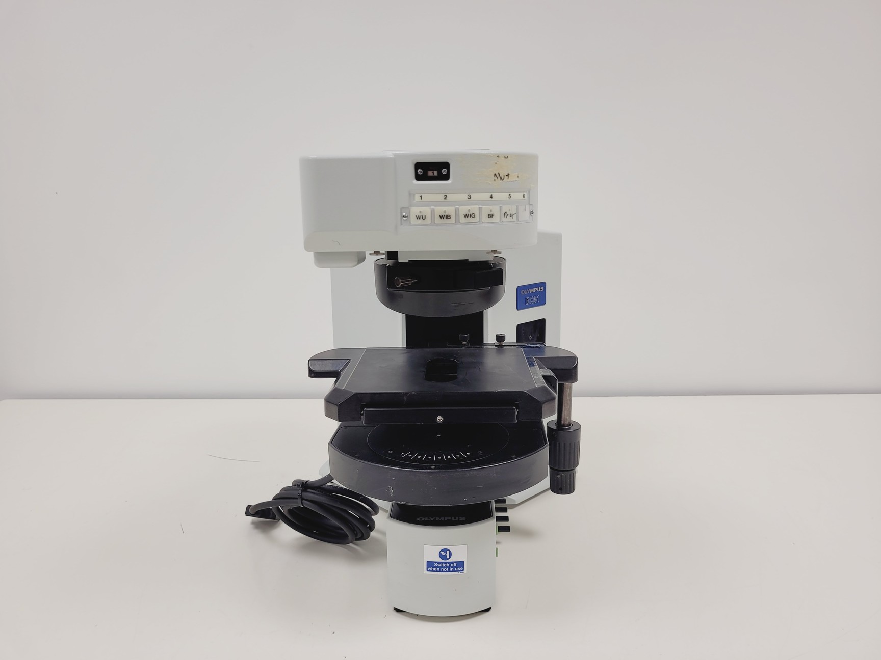 Image of Olympus BX61 BX61TRF Motorized Microscope w/ BX-RFAA, BX-UCB Spares/Repair