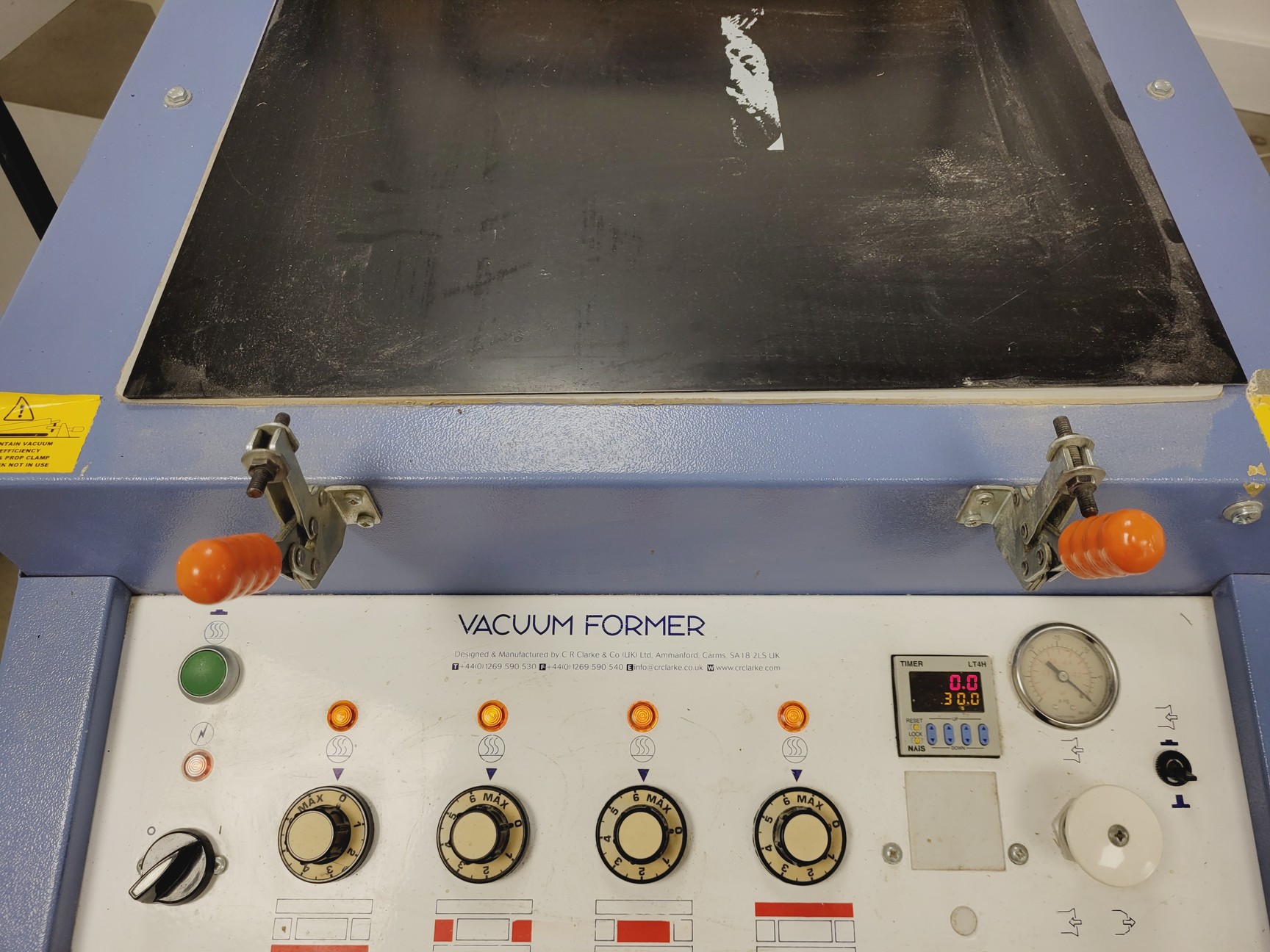 Image of CR Clarke 1820 Vacuum Former Machine 230v 