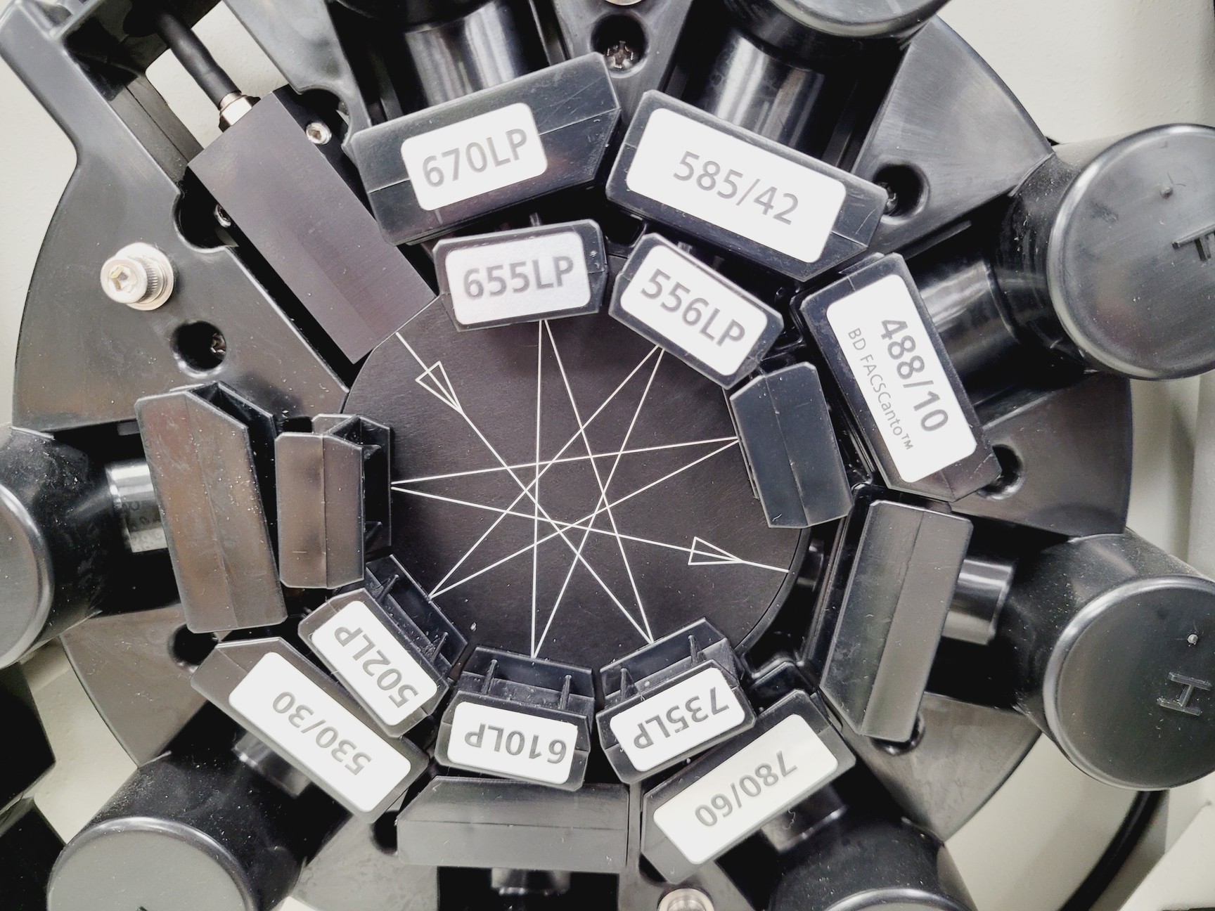 Image of BD FACSCanto II Flow Cytometer with Fluidics Cart - Spares/Repair