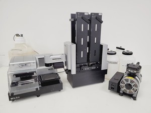 Thumbnail image of BioTek 405 TS Microplate Washer w/ Biostack 3 Microplate Stacker & Vacuum Pump 2