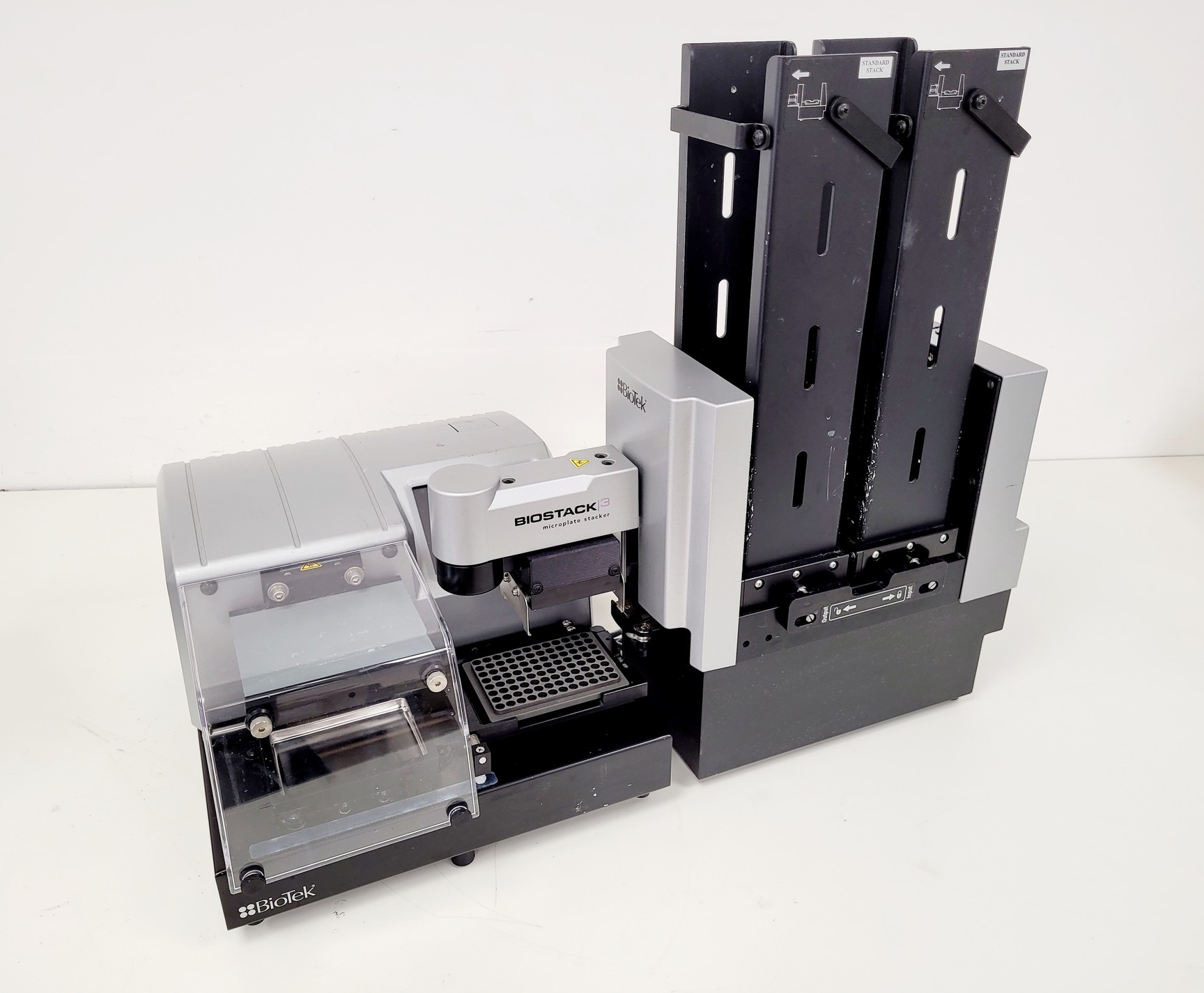 Image of BioTek 405 TS Microplate Washer w/ Biostack 3 Microplate Stacker & Vacuum Pump 2