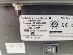 Thumbnail image of BioTek 405 TS Microplate Washer w/ Biostack 3 Microplate Stacker & Vacuum Pump 2