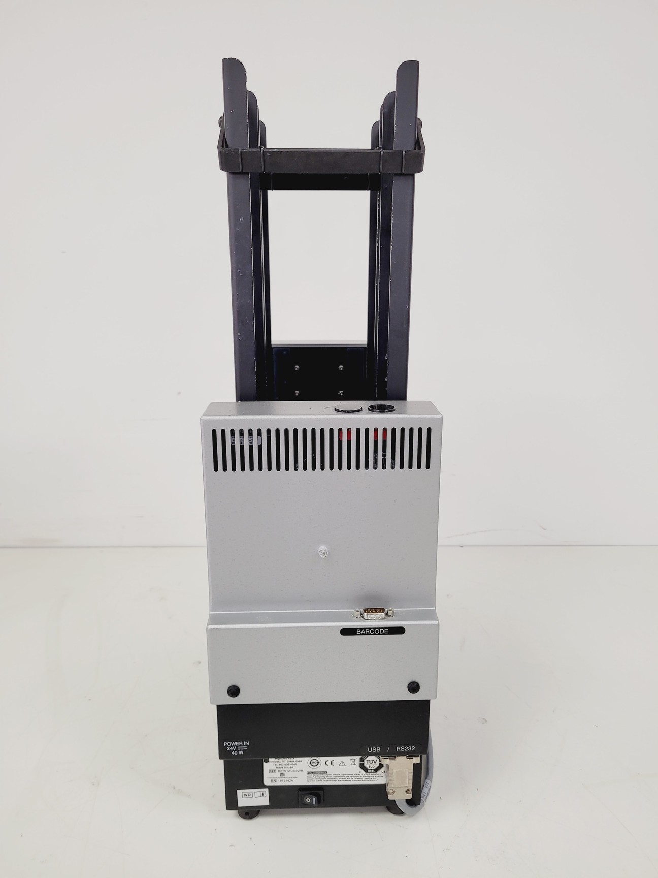 Image of BioTek 405 TS Microplate Washer w/ Biostack 3 Microplate Stacker & Vacuum Pump 2