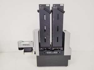 Thumbnail image of BioTek 405 TS Microplate Washer w/ Biostack 3 Microplate Stacker & Vacuum Pump 2