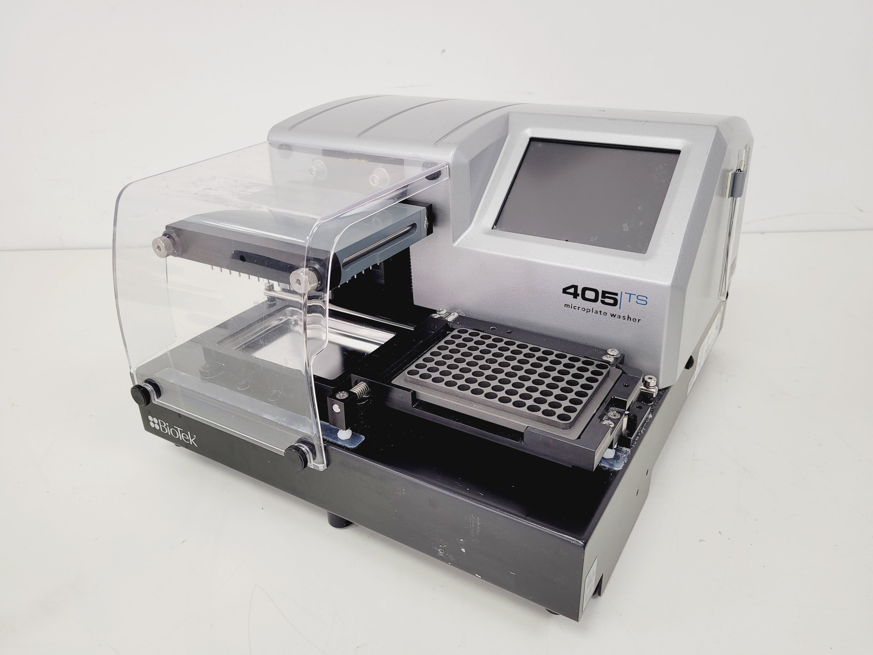 Image of BioTek 405 TS Microplate Washer w/ Biostack 3 Microplate Stacker & Vacuum Pump 2