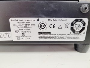 Thumbnail image of BioTek 405 TS Microplate Washer w/ Biostack 3 Microplate Stacker & Vacuum Pump 2