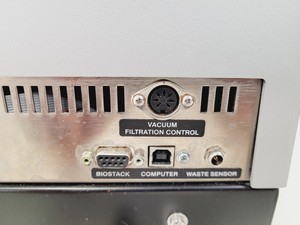 Thumbnail image of BioTek 405 TS Microplate Washer w/ Biostack 3 Microplate Stacker & Vacuum Pump 2