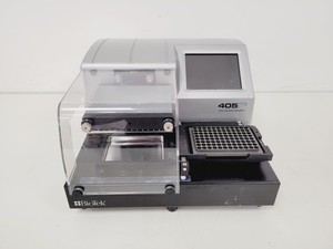 Thumbnail image of BioTek 405 TS Microplate Washer w/ Biostack 3 Microplate Stacker & Vacuum Pump 2