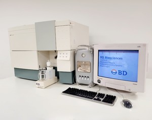 Thumbnail image of Beckton Dickinson FACSCalibur System w/ Workstation - ModFit L Software Lab