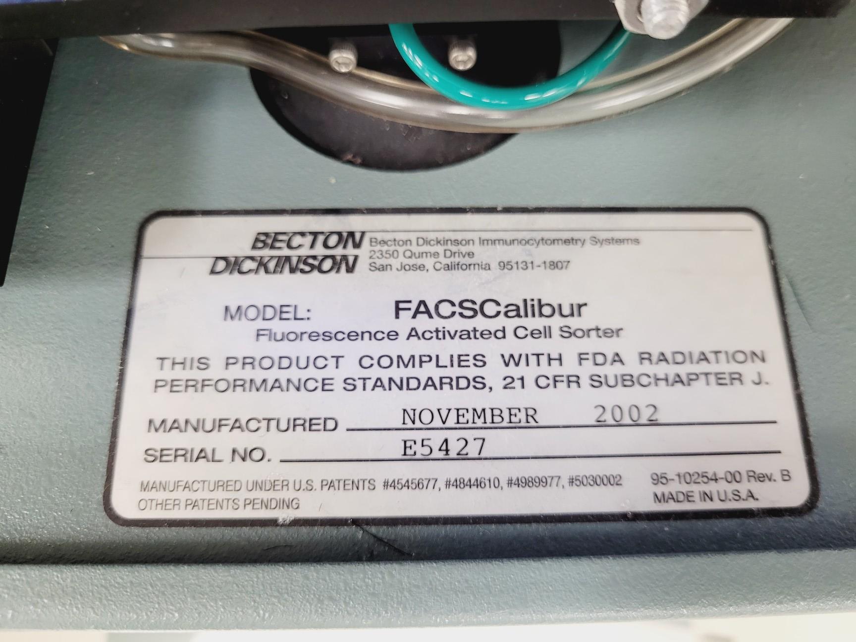 Image of Beckton Dickinson FACSCalibur System w/ Workstation - ModFit L Software Lab