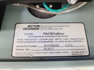 Thumbnail image of Beckton Dickinson FACSCalibur System w/ Workstation - ModFit L Software Lab