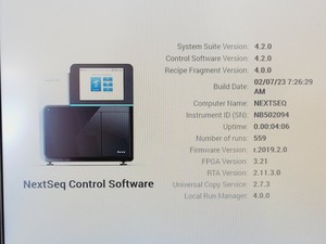 Thumbnail image of Illumina NextSeq 500 System Whole-Genome Sequencing Lab