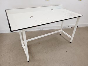 Thumbnail image of 6 x White Trespa Tables Laboratory Benching