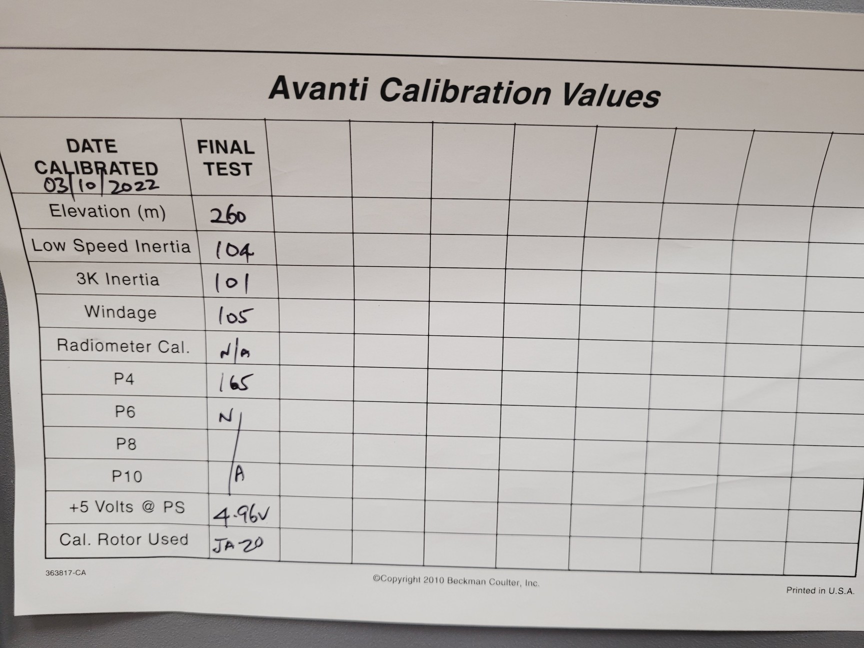 Image of Beckman Coulter Avanti JXN-26 Ultra Centrifuge Spares/Repair Lab