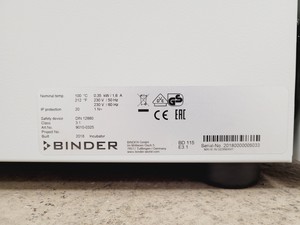 Thumbnail image of Binder BD 115 Incubator Lab