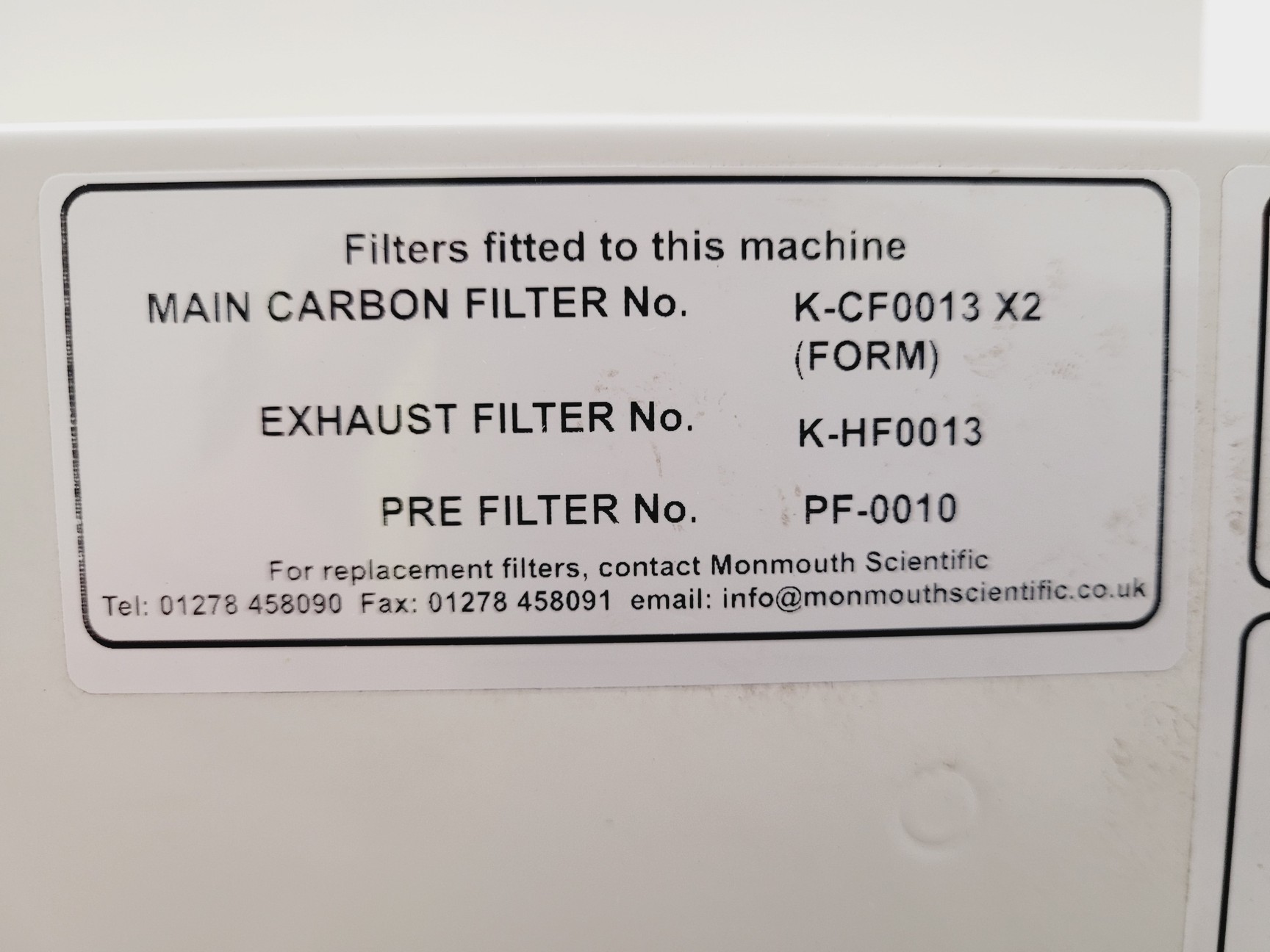 Image of Monmouth Scientific Circulaire T-PRO CTP1400 Ductless Fume Hood