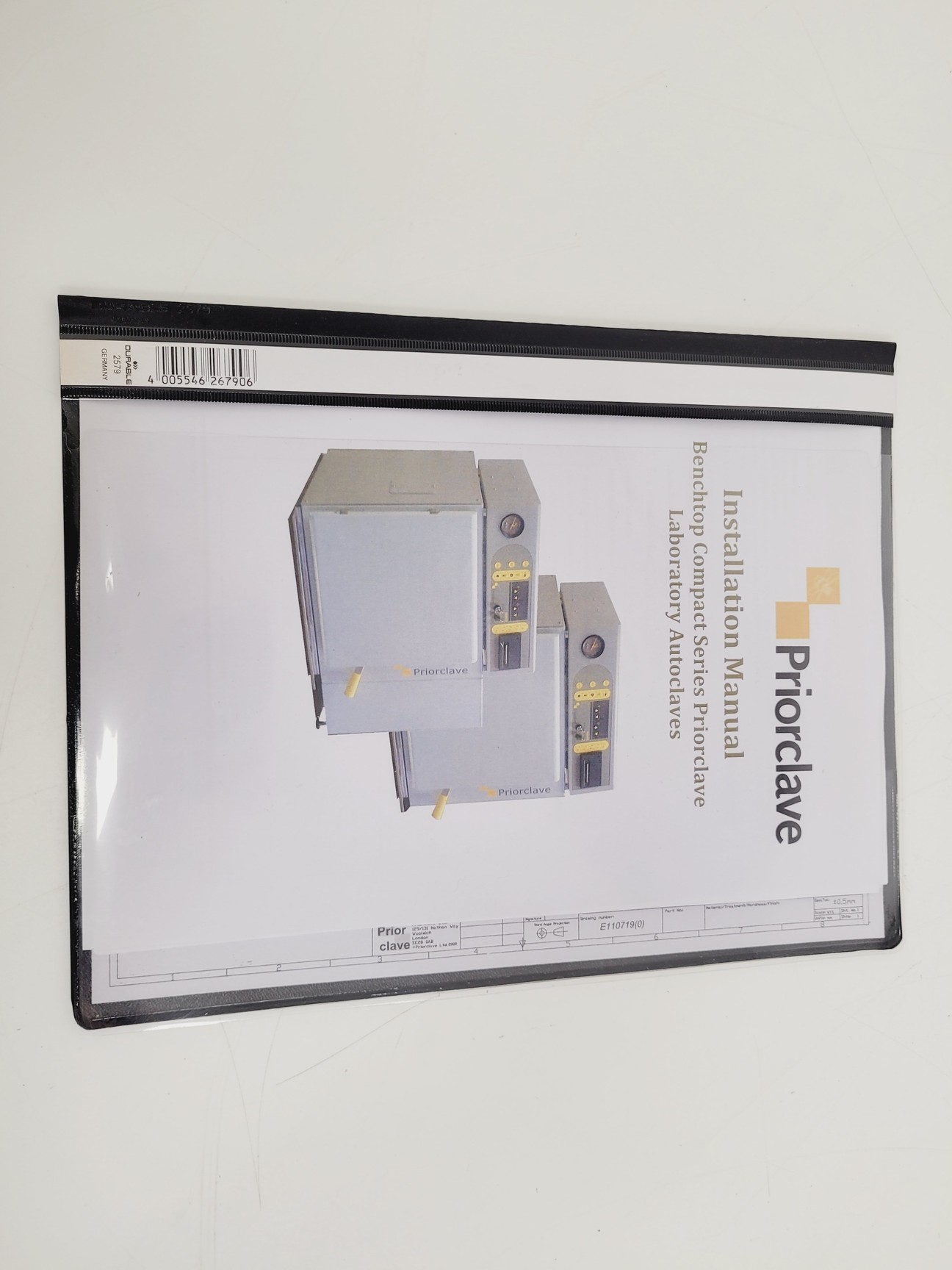 Image of Priorclave PS/MID/C40 Benchtop Autoclave (2020) Lab