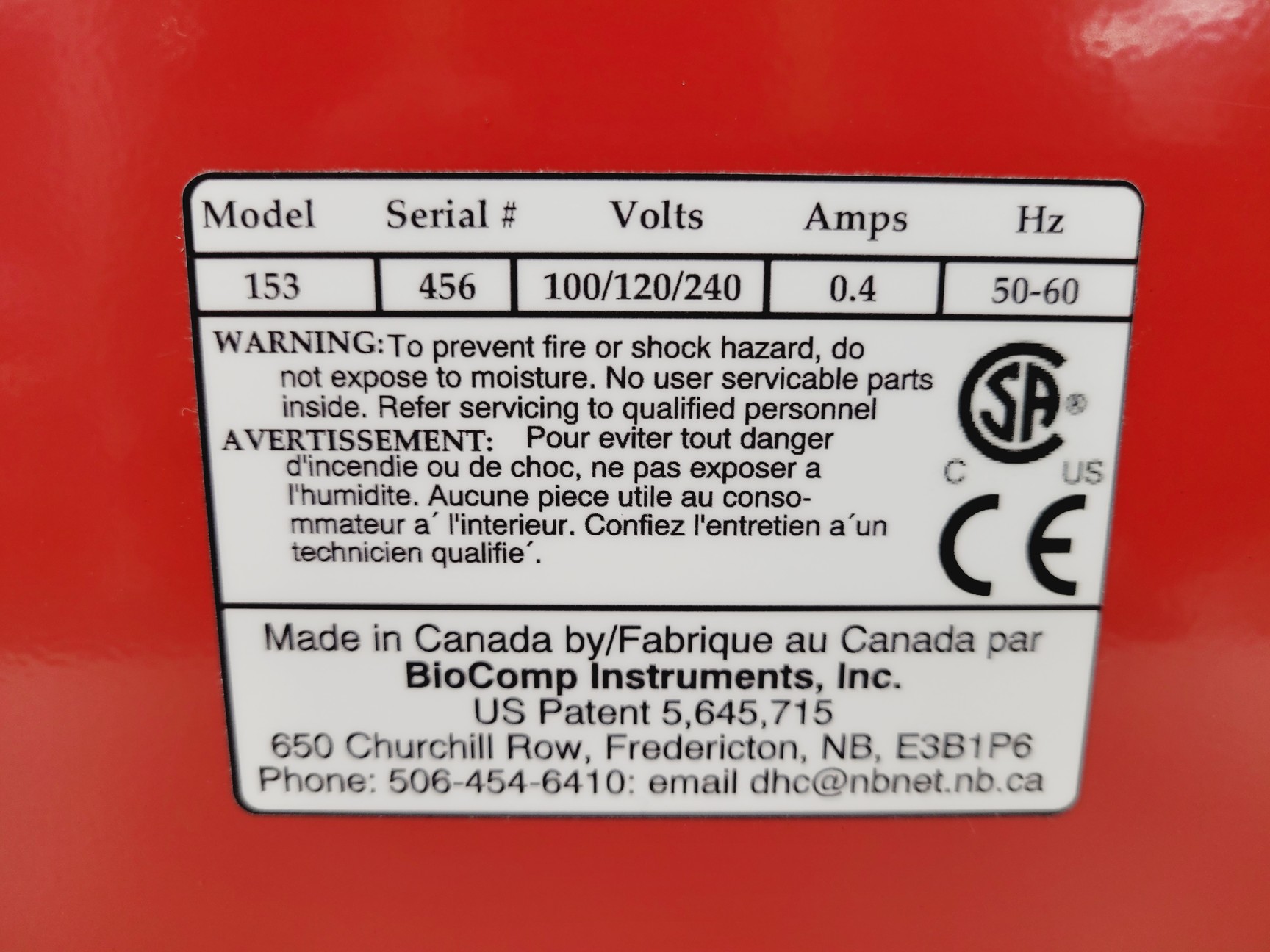 Image of Biocomp Gradient Station IP Model 153 Lab