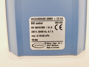 Thumbnail image of Vacuubrand BVC Control Fluid Aspiration System Lab
