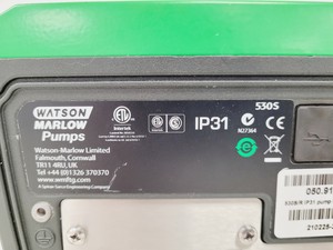 Thumbnail image of Watson Marlow 530S IP31 Peristaltic Pump Lab