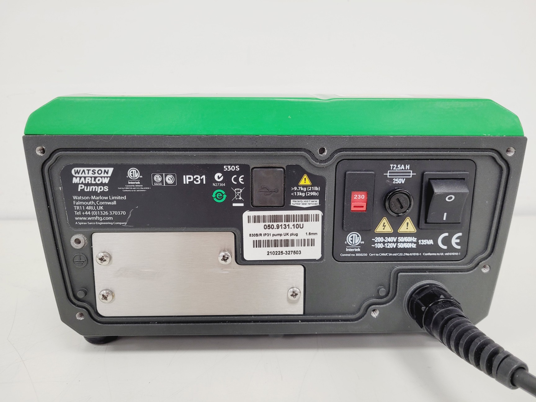 Image of Watson Marlow 530S IP31 Peristaltic Pump Lab