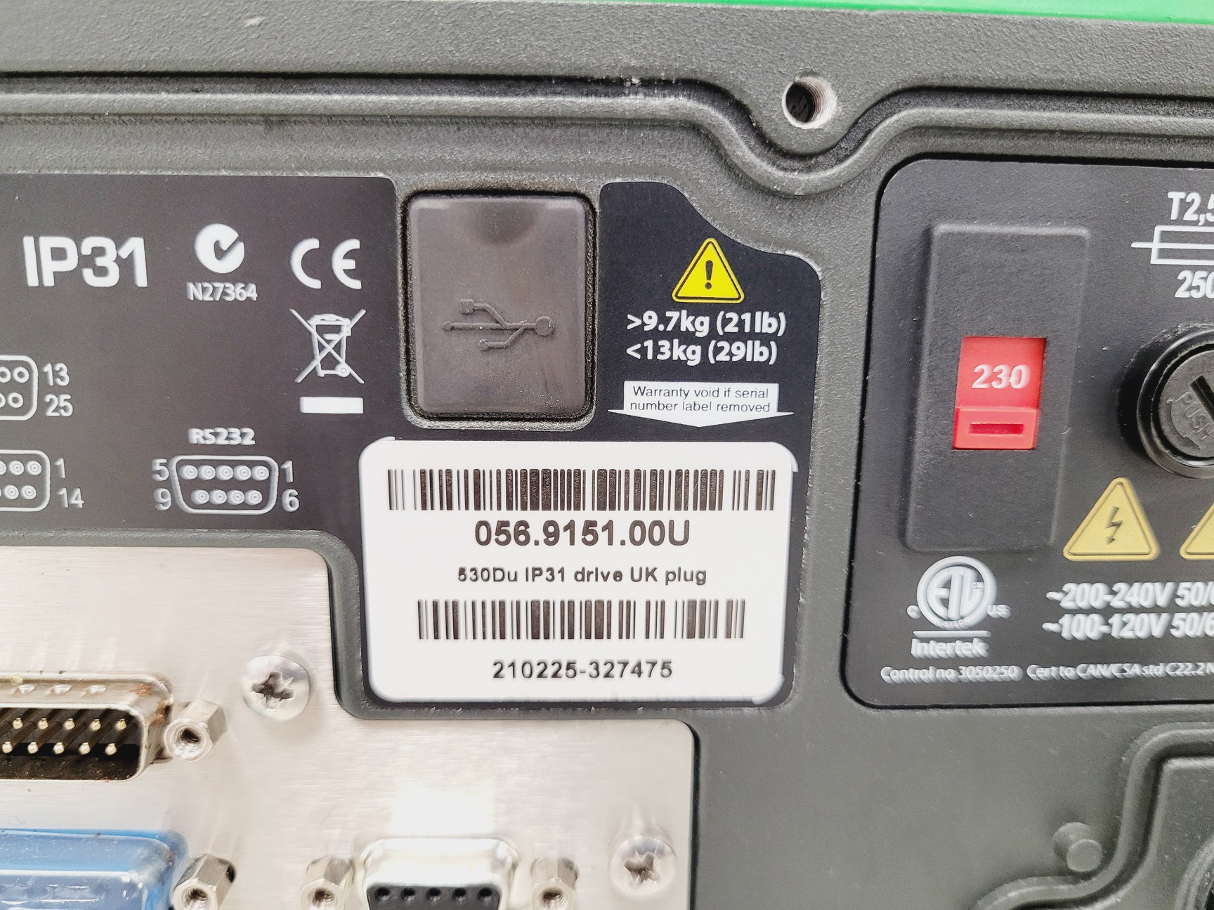 Image of Watson Marlow 530Du IP31 Peristaltic Pump with Pump Head