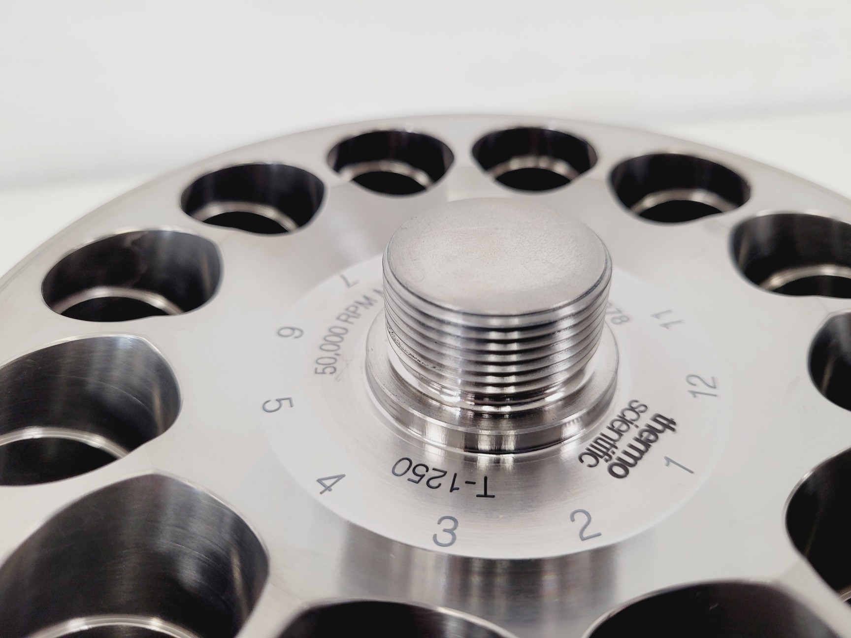 Image of Thermo Scientific T-1250 Fixed Angle Rotor 50,000rpm