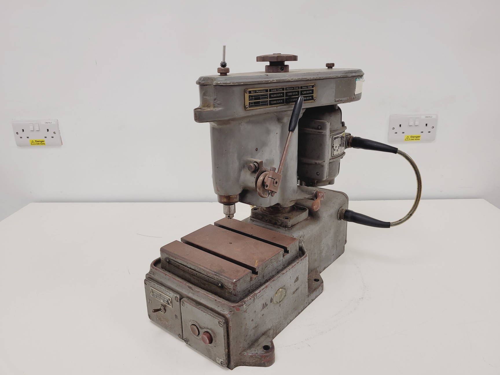 Image of Corona 9FX Watchmakers Benchtop Drill (1957)